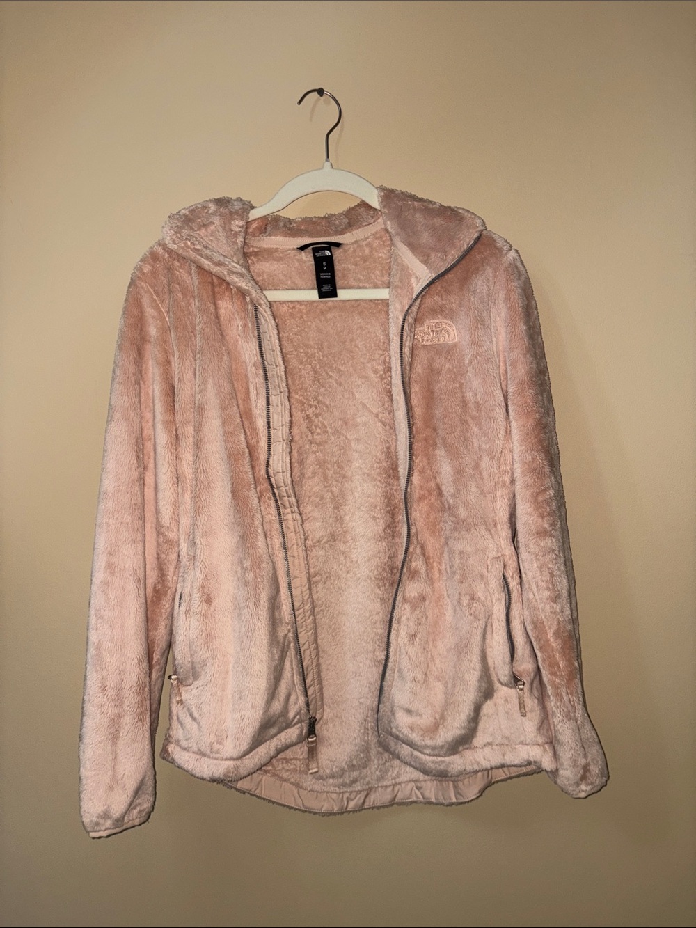 The North Face Women's Pink Plush Zip Jacket